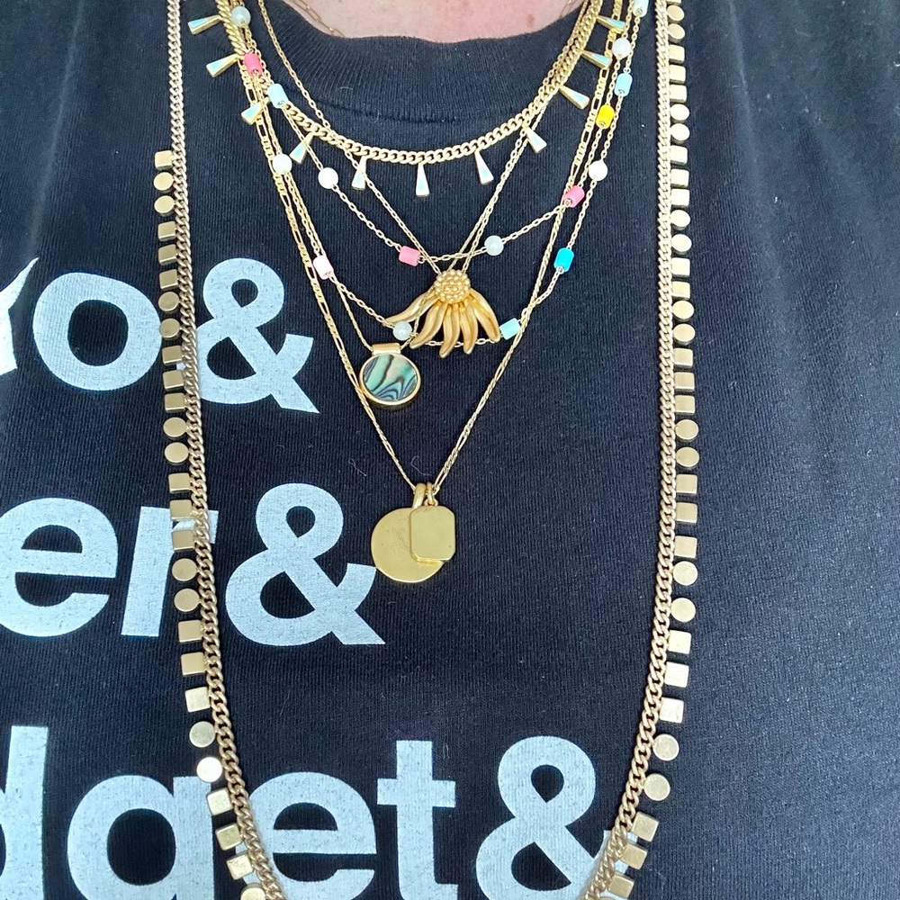 Madewell Necklaces Lot of 6.